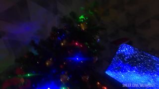 New Year's masturbation and a hard dildo
