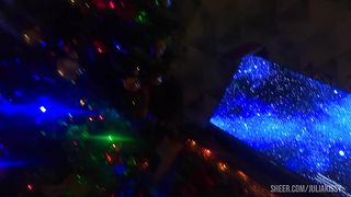 New Year's masturbation and a hard dildo