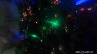 New Year's masturbation and a hard dildo