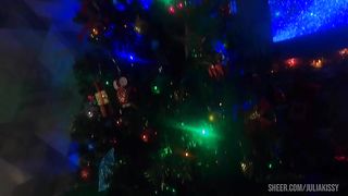 New Year's masturbation and a hard dildo