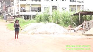 The unprecedented meeting with my ex in a crossroads in Yaounde in Cameroon in Central Africa with lots of memories that pushes us into a hot outdoor fuck near the construction site with my big Dick.