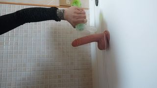 anal on the wall hot session with Chantal Channel