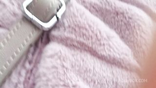 Real wonderful farts while walking in the city center 4K