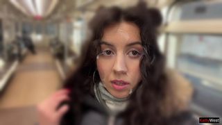 FULL VIDEO - KATTY WEST WANTS TO FUCK HER BOYFRIEND IN A CAR IN PUBLIC CUMWALK IN METRO