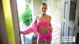 NUBILE PORNSTAR EMMA HIX FUCKED UP THE ASS ROUGH & SLOPPY!