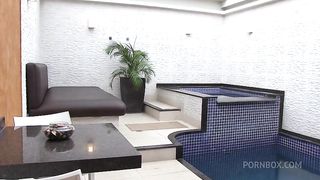 I can’t blink because I’m afraid to lose a part of this threesome