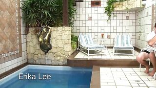 Erika is sleeping, and this guy take the opportunity for fuck her ass