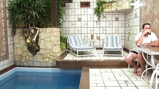 Erika is sleeping, and this guy take the opportunity for fuck her ass