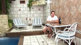 Erika is sleeping, and this guy take the opportunity for fuck her ass