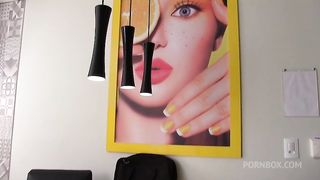 Interracial with Thays, she take in her Big Ass this big dick