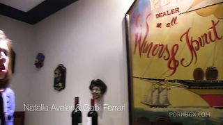 Was a simple bar, but fast became a trans threesome