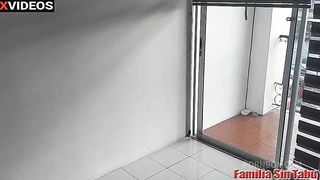 Niece Sit on my Legs for you to Play and he started Rubbing his Cock in her pussy