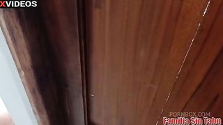 My niece being fucked by my erect cock stuck in her big ass