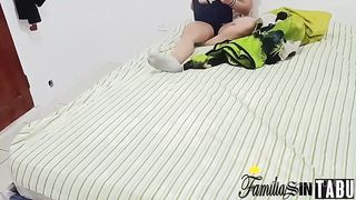 My niece enjoys the moment when we are alone at home and she comes