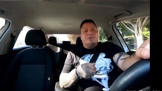 AFTER THE CASTING IN THE CAR I FUCK THIS PETITE GIRL