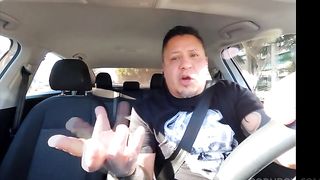 AFTER THE CASTING IN THE CAR I FUCK THIS PETITE GIRL