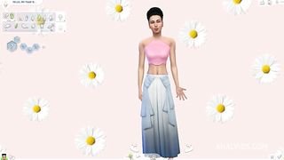 Japanese stepmom and stepson have sex in the bathtub - Porn GamePlay