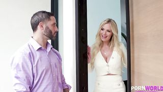 Fake Titted Housewife Rachael Cavalli Trades Pussy Pounding To Bribe Real Estate Agent GP2555