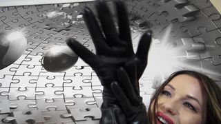 GODDESS PERFECTA`S GLOVES FETISH POV
