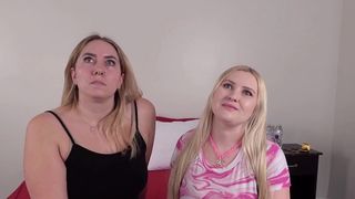 DESPERATE AMATEURS BRATTY AND EMMA GET THEIR BIG TITS PLAYED WITH