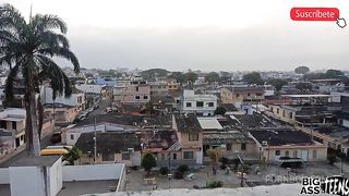 While I'm going to wash my clothes on the roof, my uncle is waiting for me to fuck