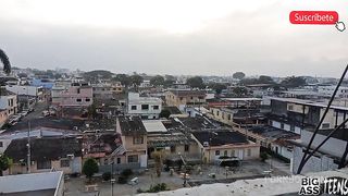 While I'm going to wash my clothes on the roof, my uncle is waiting for me to fuck