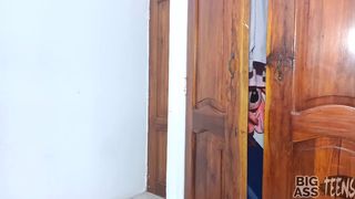 My niece is getting dressed and she catches me watching her because I masturbate looking at her I like my niece a lot let me fuck you