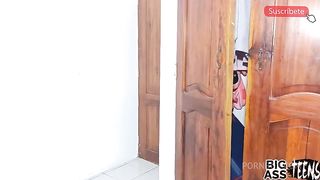 My niece is getting dressed and she catches me watching her because I masturbate looking at her I like my niece a lot let me fuck you