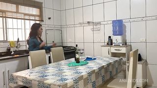 Mesmo cansado tive que comer gostoso essa gostosa