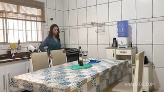 Mesmo cansado tive que comer gostoso essa gostosa