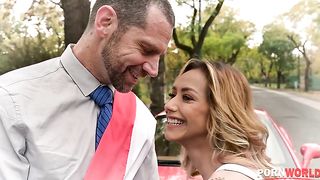 Almost Married Veronica Leal Cheats At The Alter Before Taking A DP Slamming GP2563