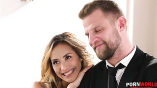 Almost Married Veronica Leal Cheats At The Alter Before Taking A DP Slamming GP2563