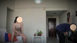 MATURE MILF TEASES TECHNICIAN WHILE HE FIXES MY INTERNET – VOYEUR & EXHIBITIONIST FANTASY