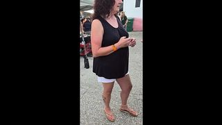 ALI ALLURE PICKS UP A GUY AT THE BAR AND GOES TO HIS GARAGE SALE