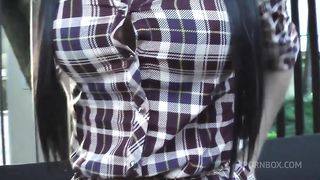 Beauty Shemale let us see her Miki Mouse costume, Trans Masturbating