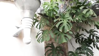 Tree people in the pool and so much desire of fuck each other, Dirty Threesome