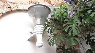 Tree people in the pool and so much desire of fuck each other, Dirty Threesome