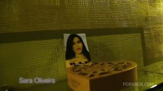 Guy start to drink and remember all the fucks with his shemale girlfriend, she was so hot