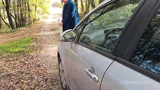 i fuck my car the tow hitch and the gear lever