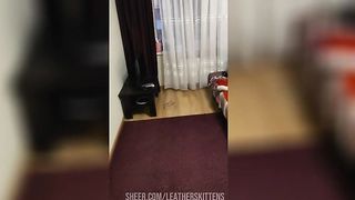 Stepbrother want cum on stepsister pussy