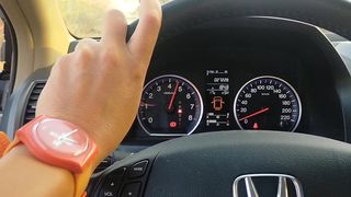PUBLIC PUSSY MASTURBATION IN MY CAR# WITH MY SWATCH WATCH