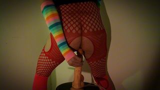 SEXY FEMBOY RIDING 11 INCH DILDO