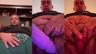 TRANS MAN RUBS WET PUSSY AND PLAYS WITH TINY DICK TO CUM HARD