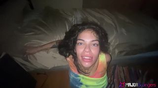 SEXY LATINA SISI PESOS GETS A THREESOME BBC TAG TEAM FUCK