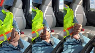 PLAYING WITH MY DICK AT WORK