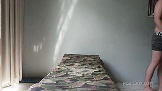 levando pica na sauna