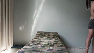 levando pica na sauna
