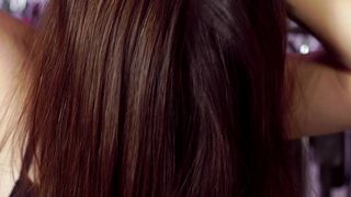 BRUSHING MY SOFT NATURAL HAIR