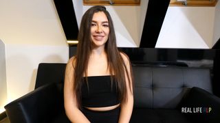 REAL LIFE PORNO 66: NEW FACE SK MADISON FIRST ANAL, RIMMING & PISS SWALLOWED.
