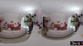 LANA WOLF S STUFFED PUSSY GETS DOUBLE PENETRATED BY DEAN & MATT!